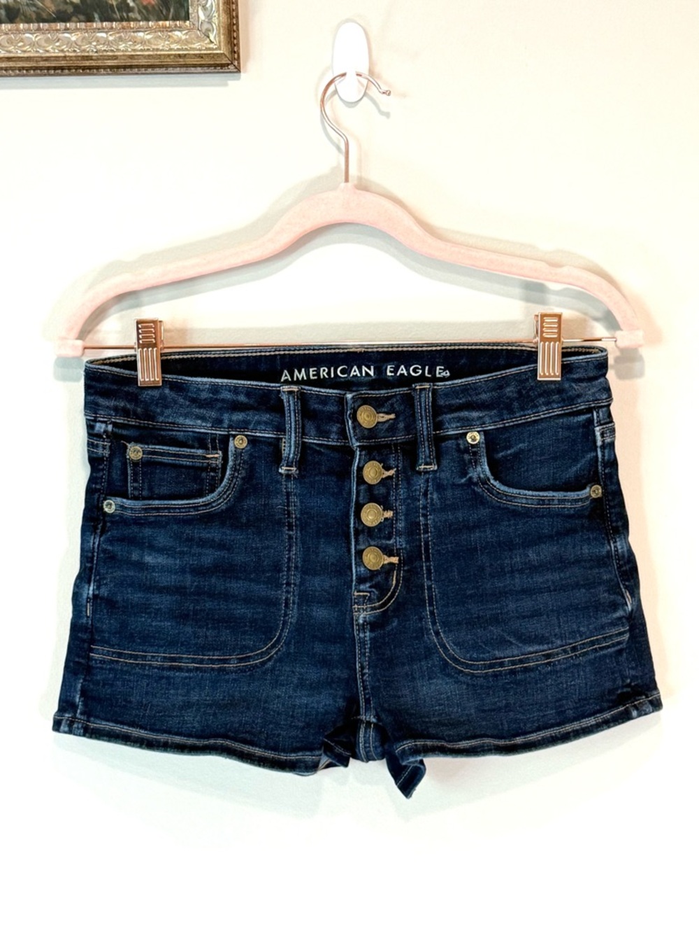 American Eagle Next Level High-Waisted Short - Size 2 - Picture 2 of 7